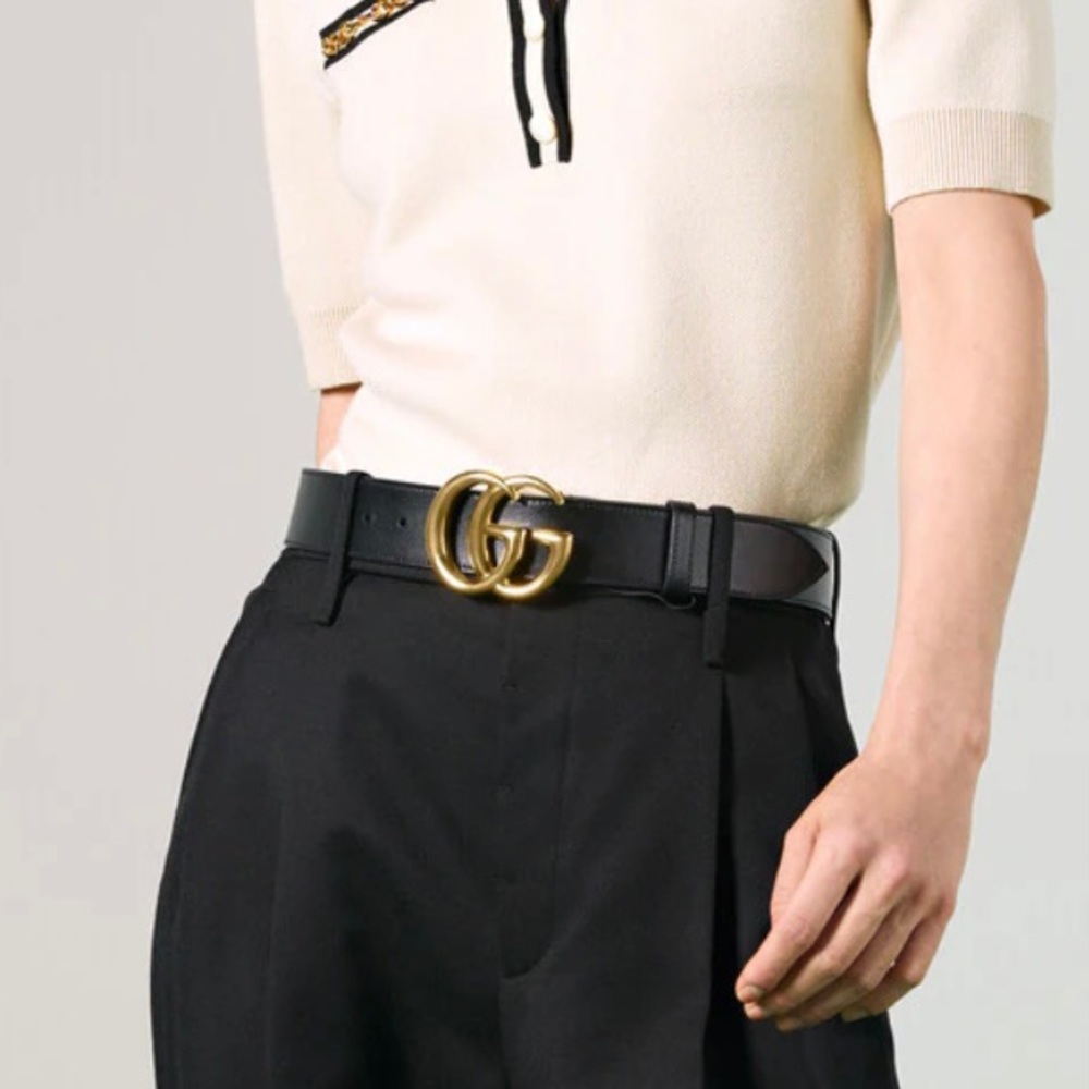 Gucci Marmont Belt 1.5” | Size 75 (US 2)